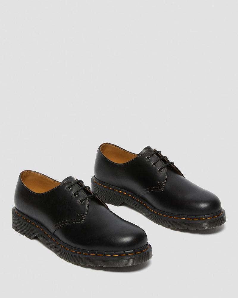 Dr Martens 1461 Men's Abruzzo Leren Oxford Schoenen Heren Zwart Bruin | NL 217RVD